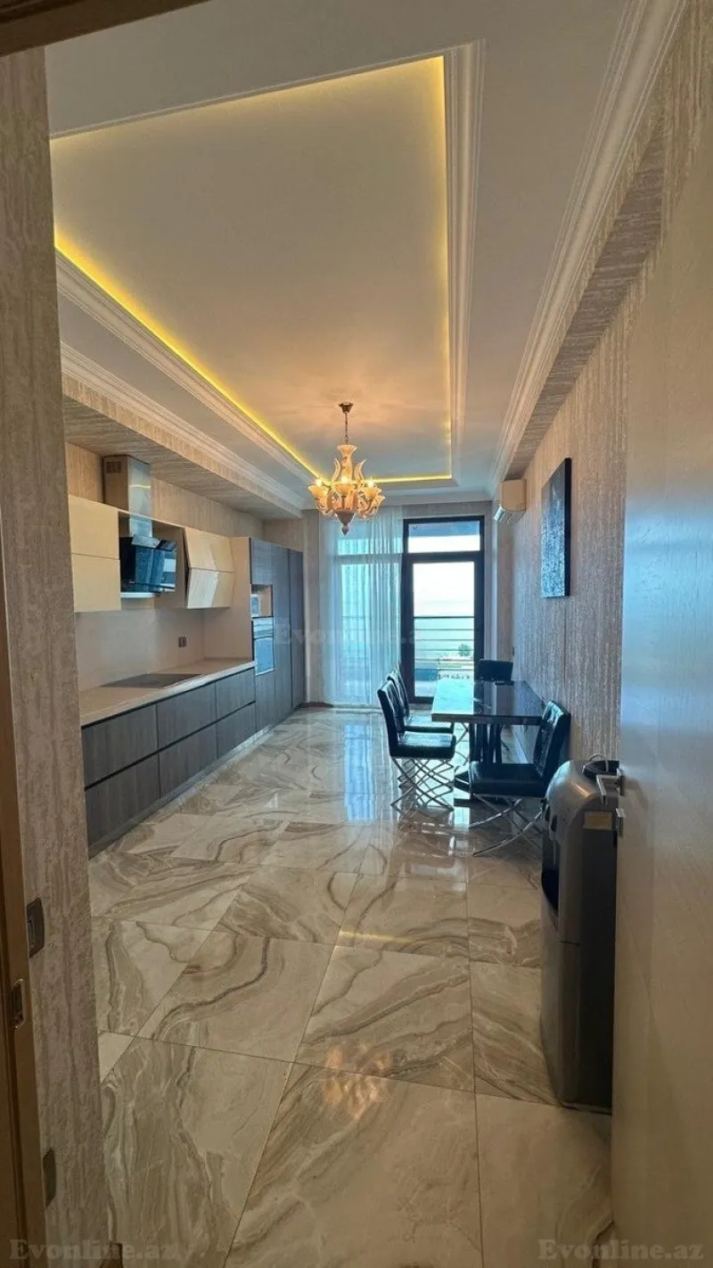 Kirayə verilir 3 otaqlı Mənzil Yeni tikili 215 m² Xətai r. - şəkil 3