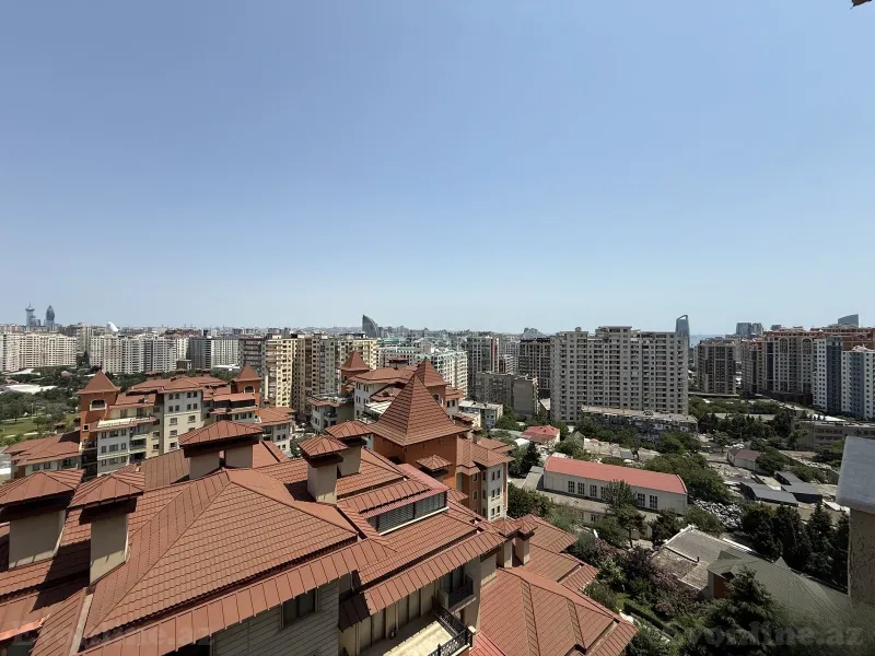 Kirayə verilir 3 otaqlı Mənzil Yeni tikili 165 m² Nərimanov r. - şəkil 5