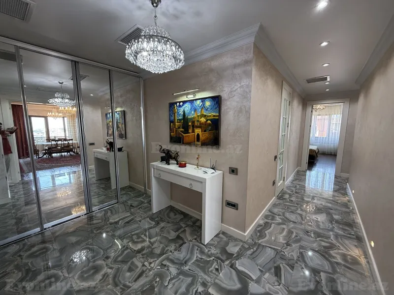 Kirayə verilir 3 otaqlı Mənzil Yeni tikili 165 m² Nərimanov r. - şəkil 19