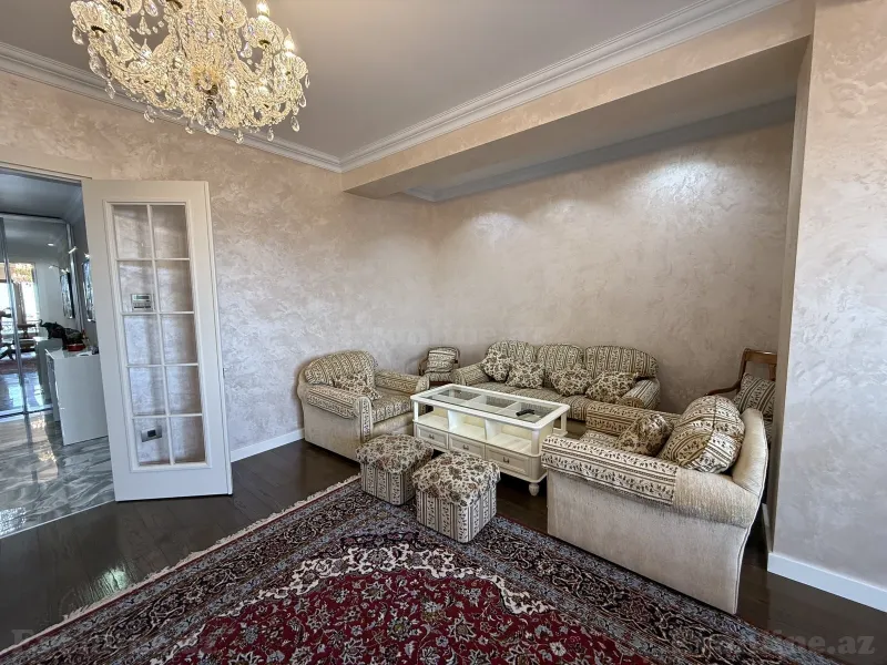 Kirayə verilir 3 otaqlı Mənzil Yeni tikili 165 m² Nərimanov r. - şəkil 23