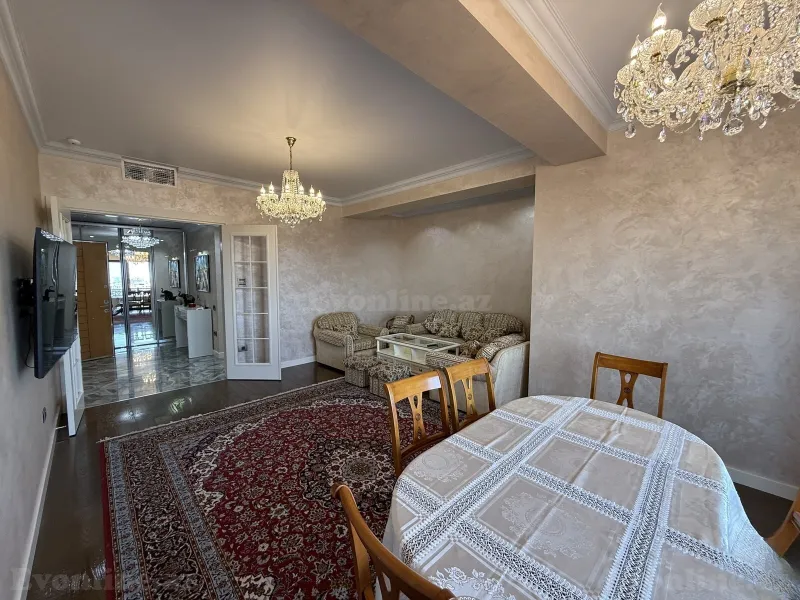 Kirayə verilir 3 otaqlı Mənzil Yeni tikili 165 m² Nərimanov r. - şəkil 24
