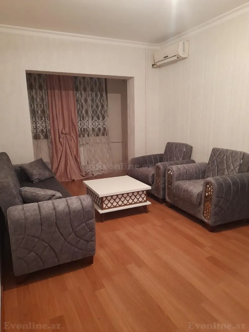 2 otaqlı Mənzil 65 m² Nəsimi m. Kirayə verilir
