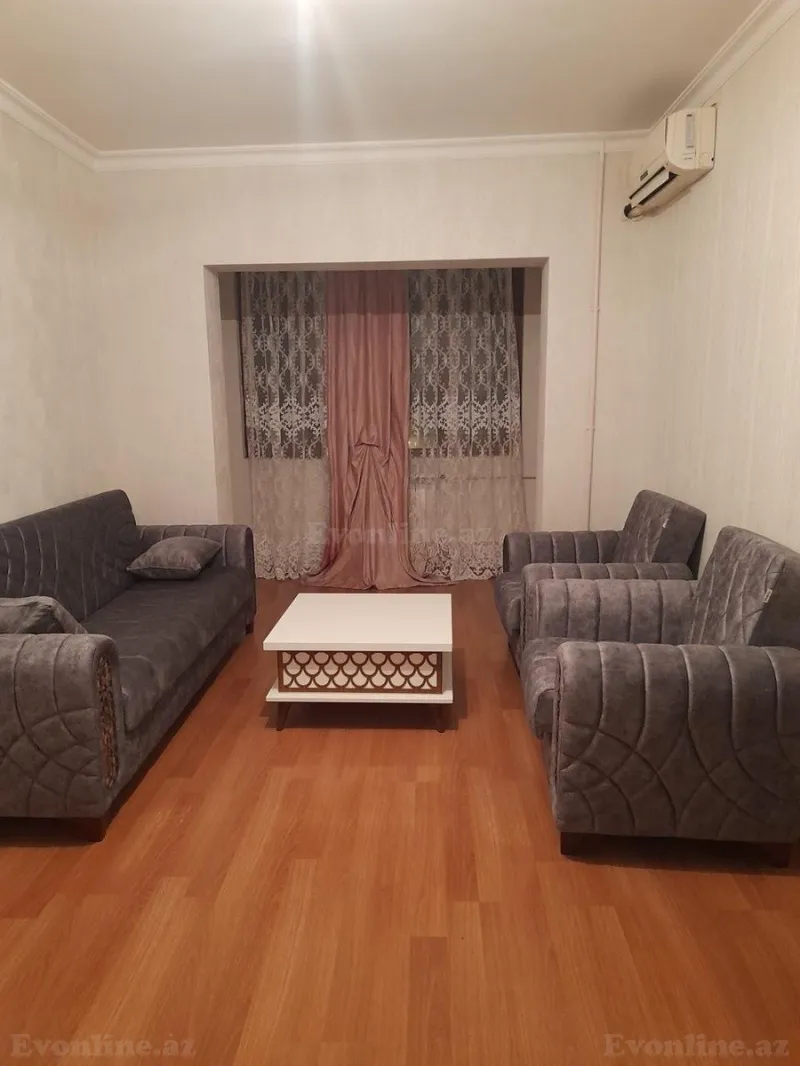 Kirayə verilir 2 otaqlı Mənzil Köhnə tikili 65 m² Nəsimi m. - şəkil 2