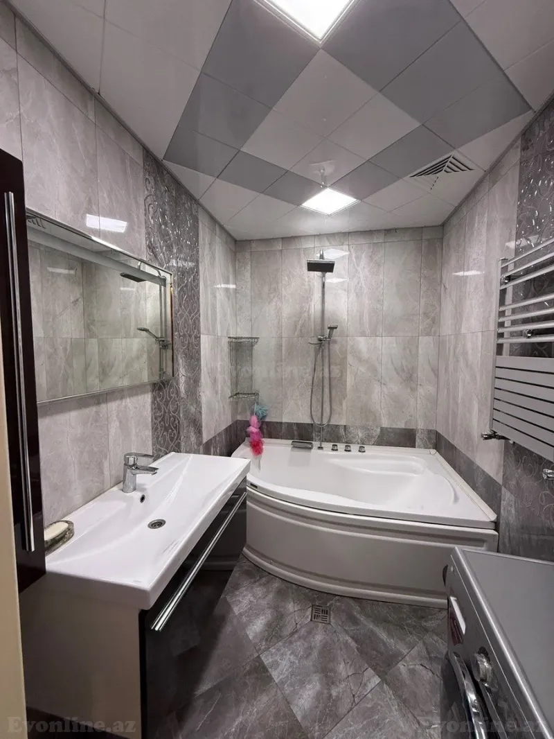 Satılır 3 otaqlı Mənzil Yeni tikili 107 m² Həzi Aslanov m. - şəkil 7