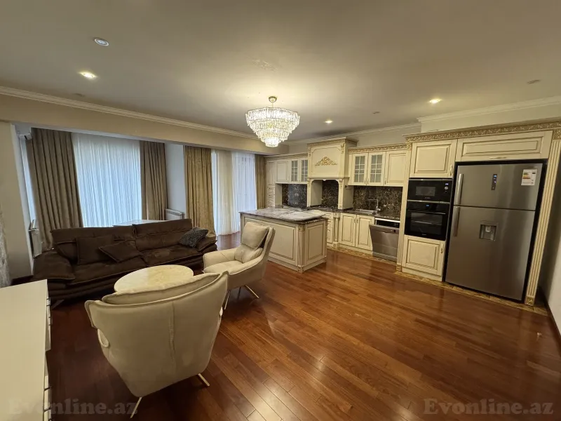 Kirayə verilir 3 otaqlı Mənzil Yeni tikili 141 m² Xətai r. - şəkil 2