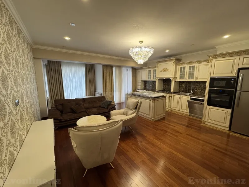 Kirayə verilir 3 otaqlı Mənzil Yeni tikili 141 m² Xətai r. - şəkil 3