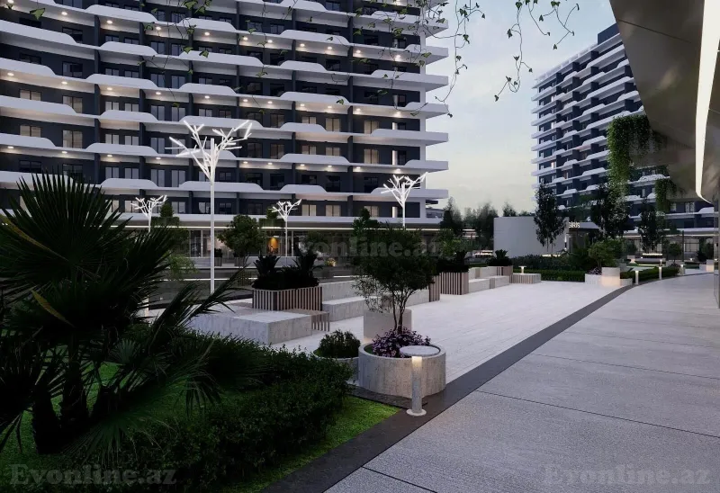 Satılır 2 otaqlı Mənzil Yeni tikili 80 m² Binəqədi r. - şəkil 17