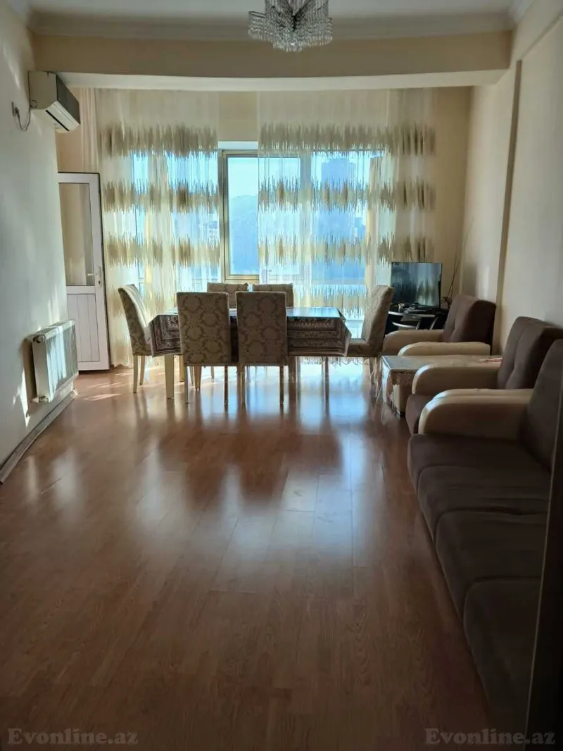 Kirayə verilir 1 otaqlı Mənzil Yeni tikili 55 m² Yasamal r. - şəkil 3