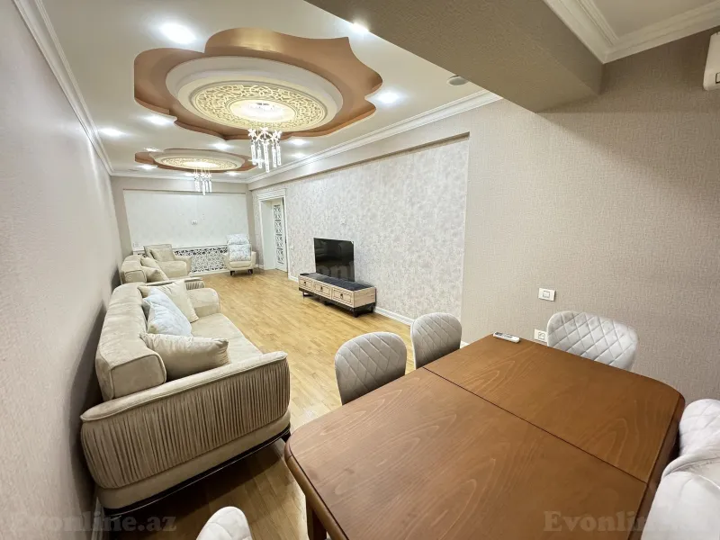 Kirayə verilir 3 otaqlı Mənzil Yeni tikili 140 m² Xətai r. - şəkil 3