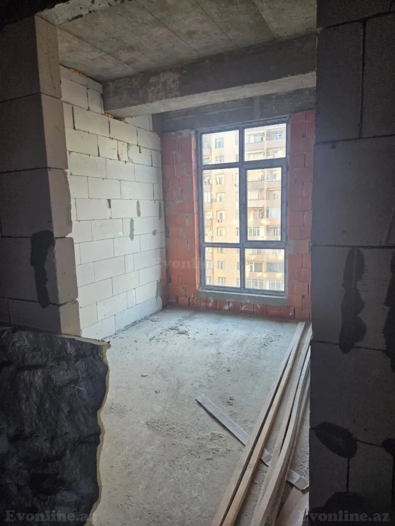Satılır 3 otaqlı Mənzil Yeni tikili 86 m² Qara Qarayev m. - şəkil 8