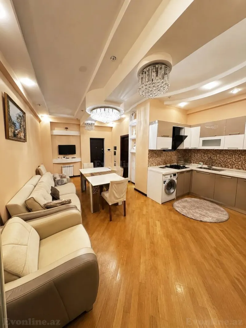 Satılır 3 otaqlı Mənzil Yeni tikili 85 m² Elmlər Akademiyası m. - şəkil 4