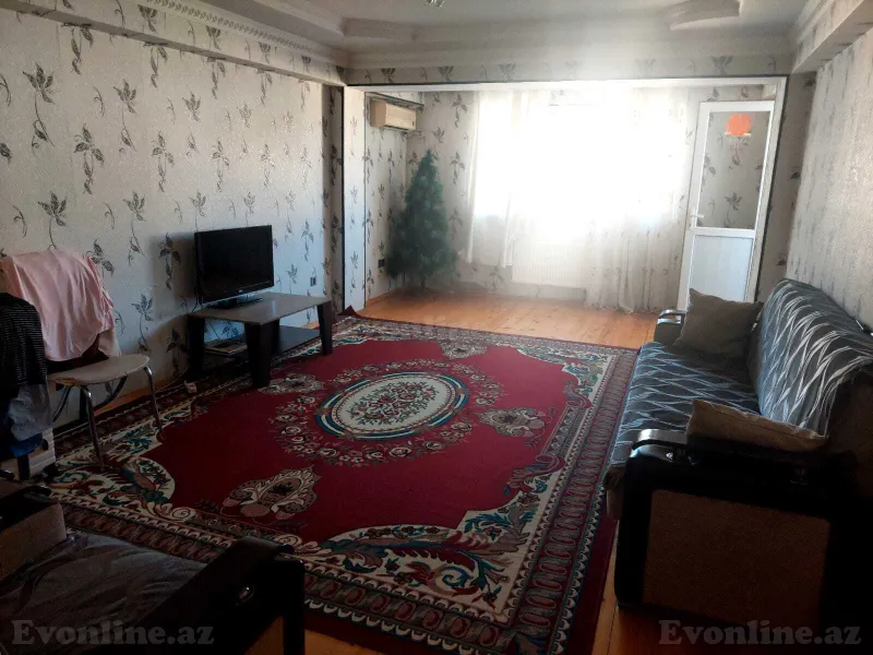 Kirayə verilir 2 otaqlı Mənzil Yeni tikili 100 m² Həzi Aslanov m. - şəkil 2