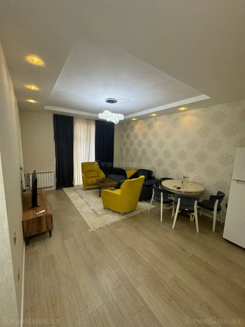 Kirayə verilir 2 otaqlı Mənzil Yeni tikili 65 m² 8 Noyabr m. - şəkil 2