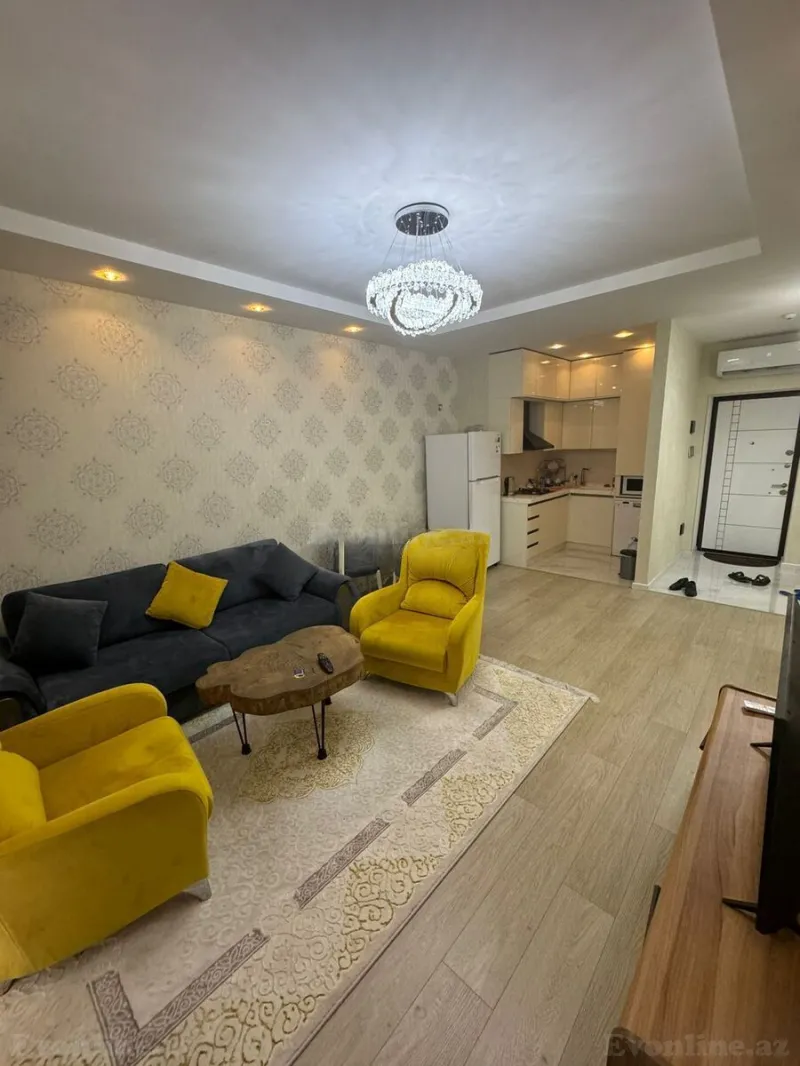 Kirayə verilir 2 otaqlı Mənzil Yeni tikili 65 m² 8 Noyabr m. - şəkil 3
