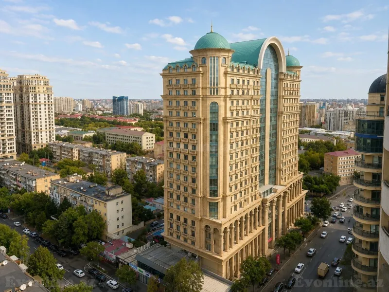 Kirayə verilir 3 otaqlı Mənzil Yeni tikili 150 m² Elmlər Akademiyası m. - şəkil 2
