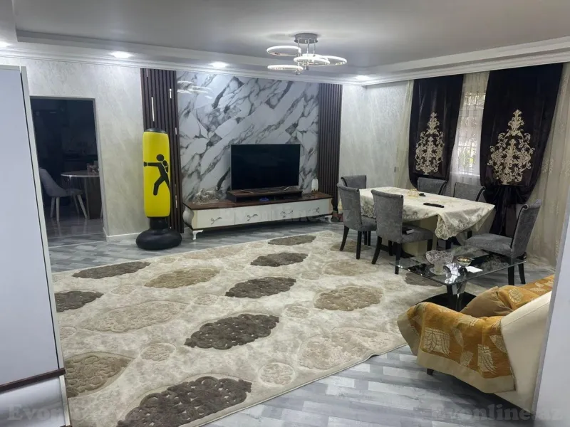 Satılır 4 otaqlı Mənzil Köhnə tikili 105 m² Həzi Aslanov m. - şəkil 3