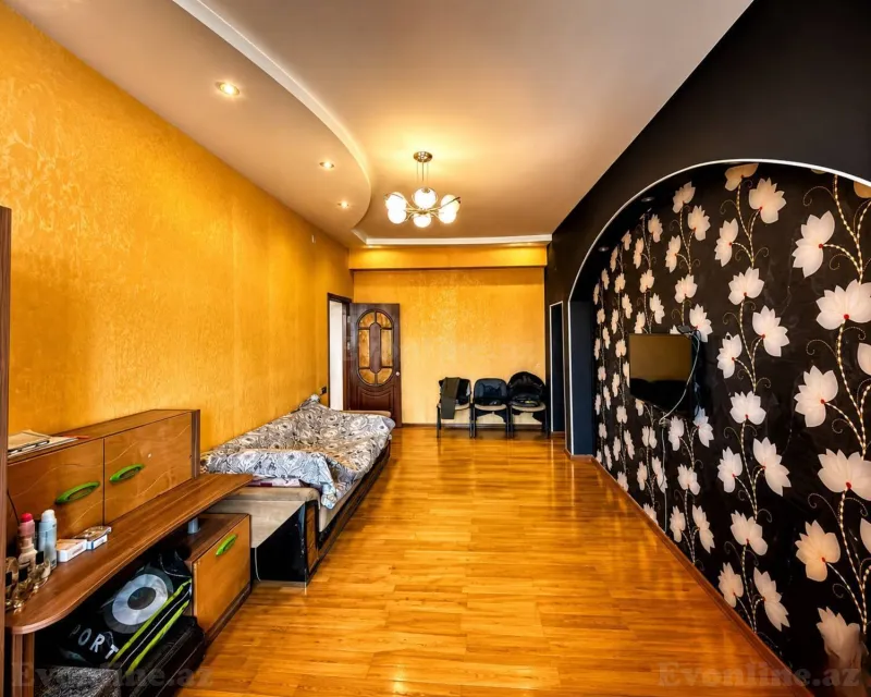 Satılır 3 otaqlı Mənzil Yeni tikili 90 m² Qara Qarayev m. - şəkil 4