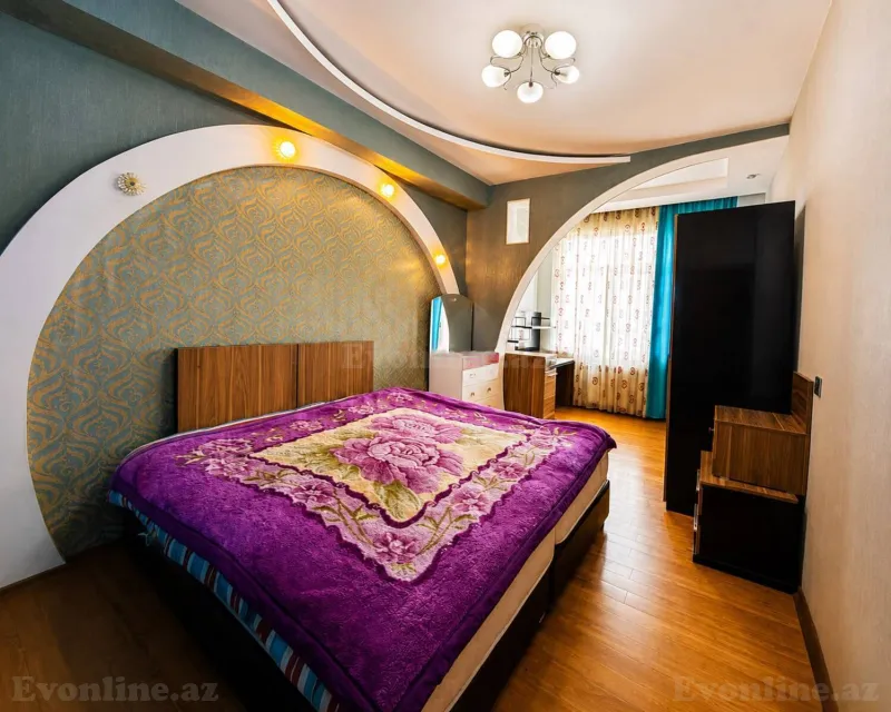 Satılır 3 otaqlı Mənzil Yeni tikili 90 m² Qara Qarayev m. - şəkil 5