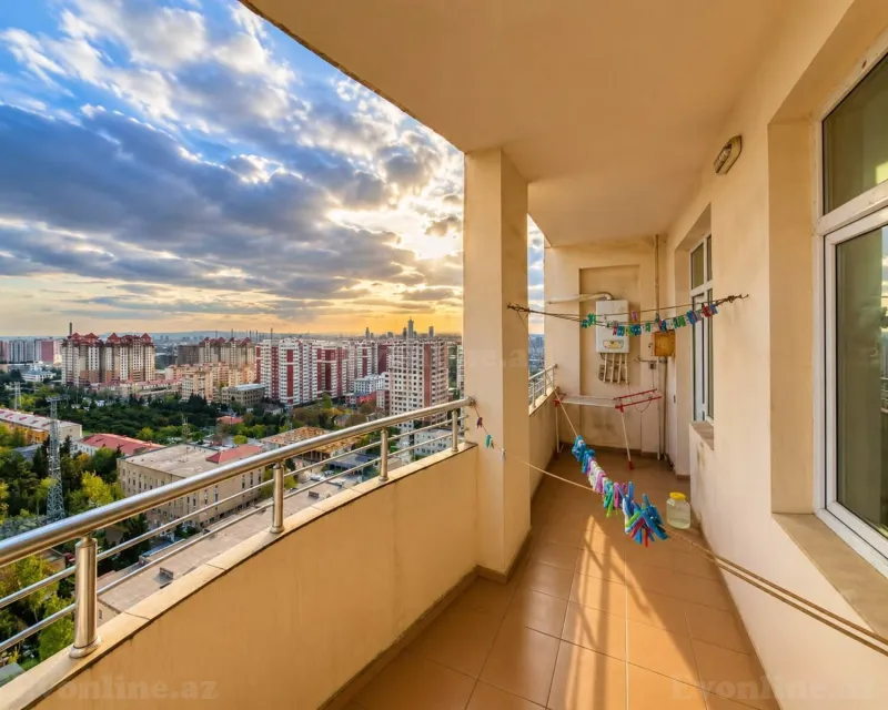 Satılır 3 otaqlı Mənzil Yeni tikili 90 m² Qara Qarayev m. - şəkil 10