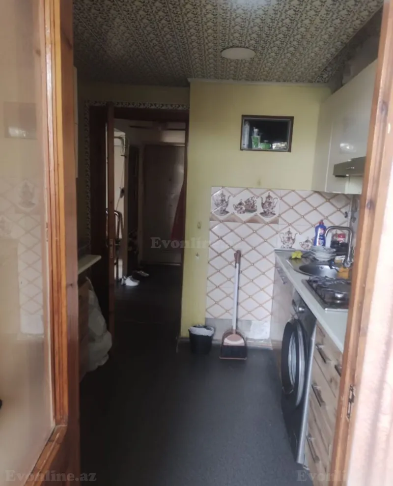 Satılır 2 otaqlı Mənzil Köhnə tikili 60 m² İnşaatçılar m. - şəkil 2