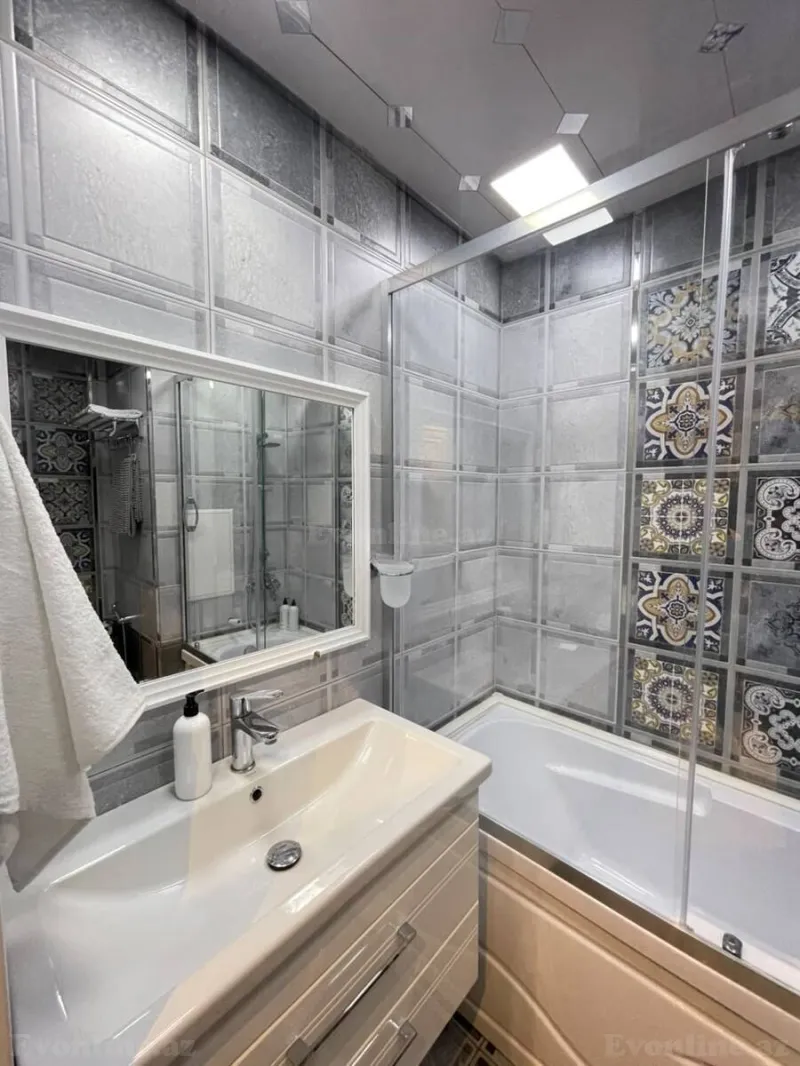 Kirayə verilir 2 otaqlı Mənzil Yeni tikili 50 m² Xətai r. - şəkil 17