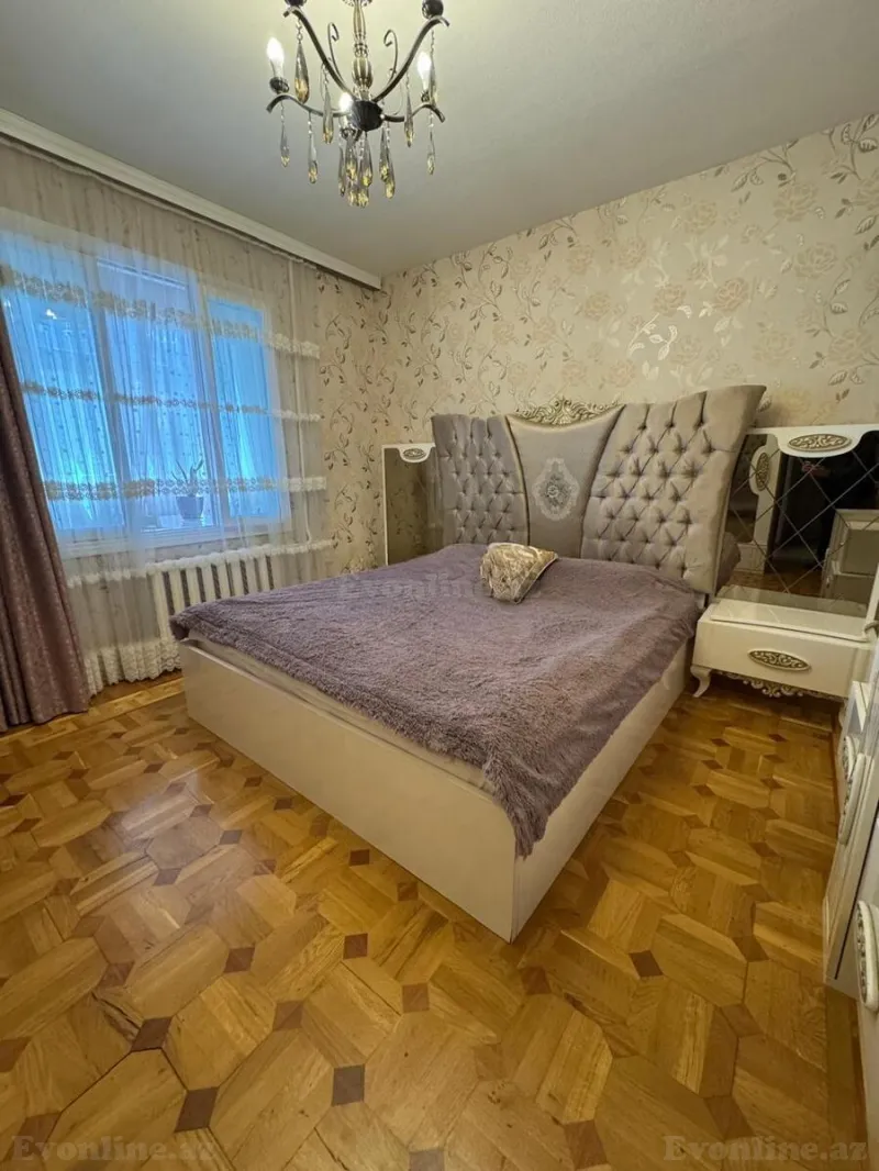 Kirayə verilir 3 otaqlı Mənzil Yeni tikili 80 m² Elmlər Akademiyası m. - şəkil 2