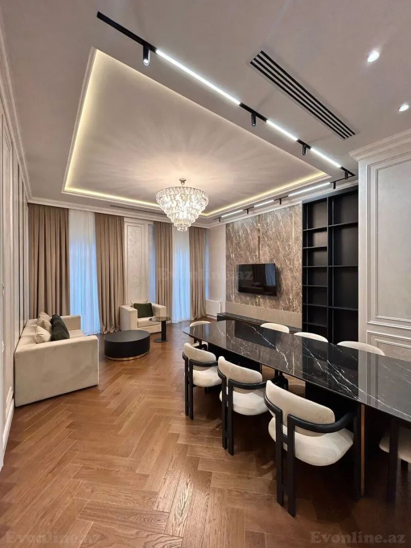 Kirayə verilir 4 otaqlı Mənzil Yeni tikili 156 m² Ağ şəhər - şəkil 3