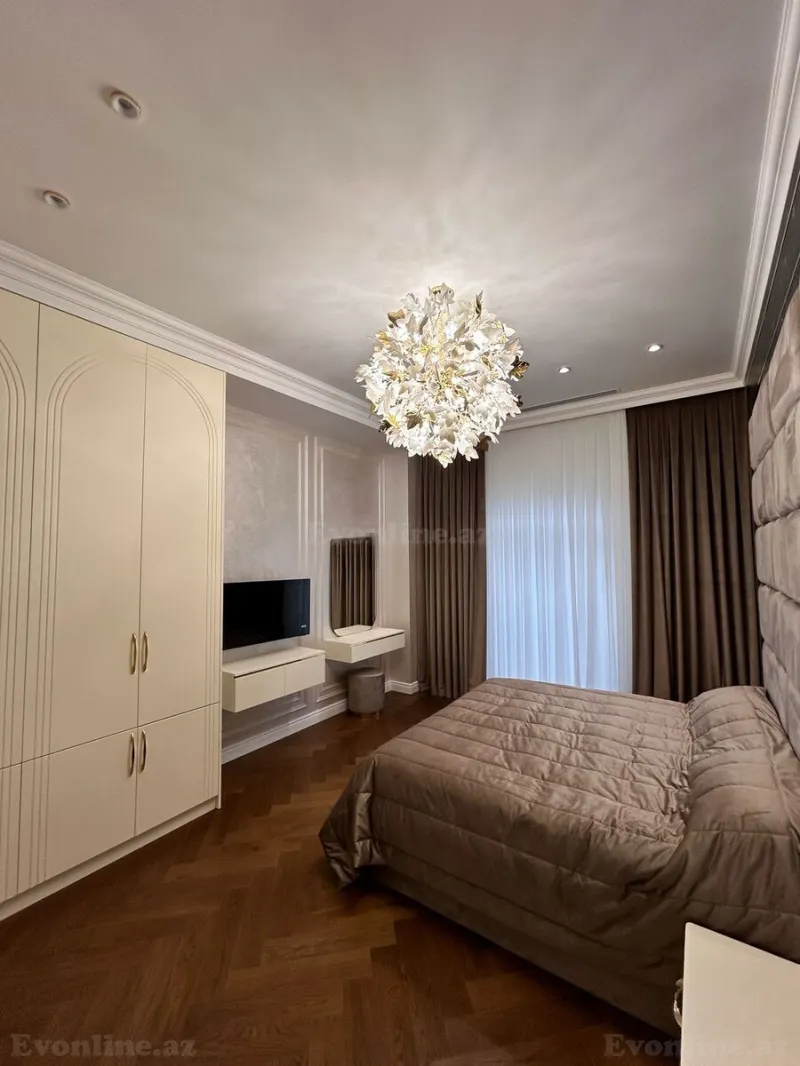 Kirayə verilir 4 otaqlı Mənzil Yeni tikili 156 m² Ağ şəhər - şəkil 8
