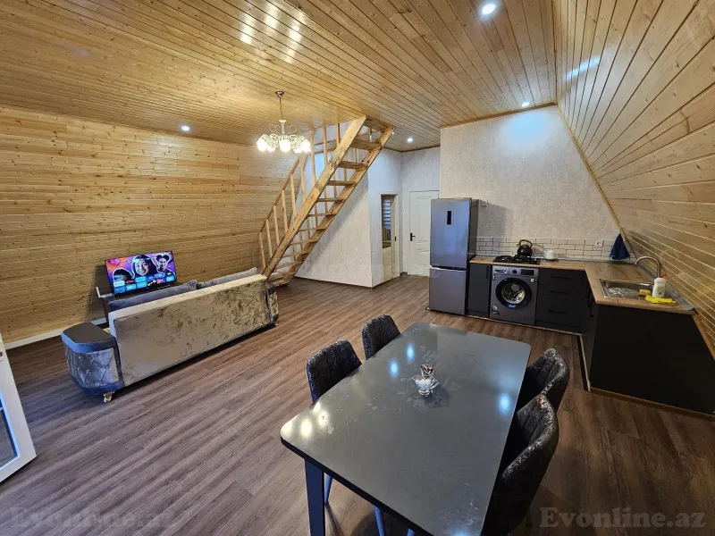 Kirayə verilir 5 otaqlı Həyət evi 200 m² Qəbələ - şəkil 5