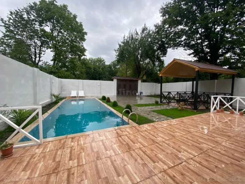 Kirayə verilir 5 otaqlı Həyət evi 200 m² Qəbələ - şəkil 11