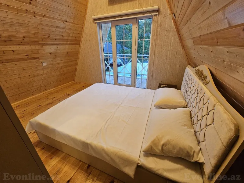 Kirayə verilir 5 otaqlı Həyət evi 200 m² Qəbələ - şəkil 17