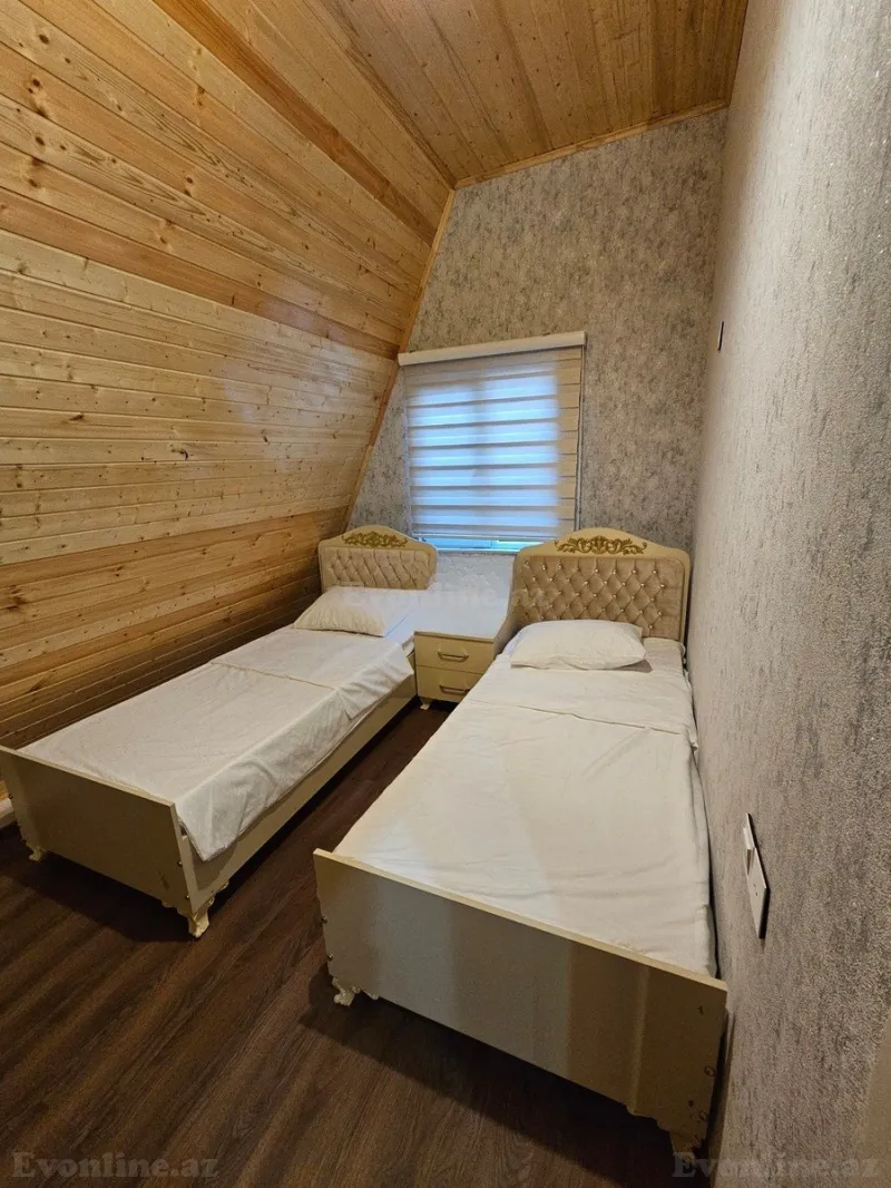 Kirayə verilir 5 otaqlı Həyət evi 200 m² Qəbələ - şəkil 18