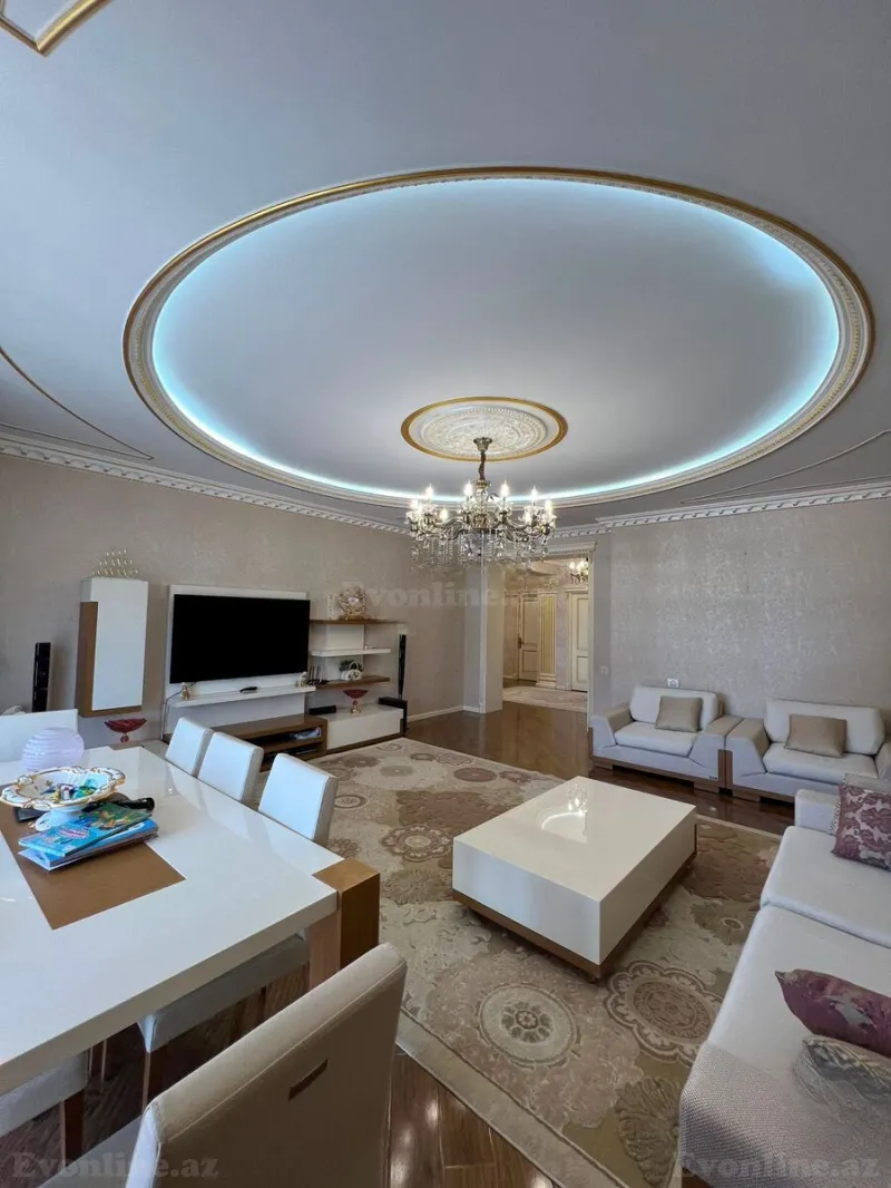 Satılır 3 otaqlı Mənzil Yeni tikili 152 m² Elmlər Akademiyası m. - şəkil 3