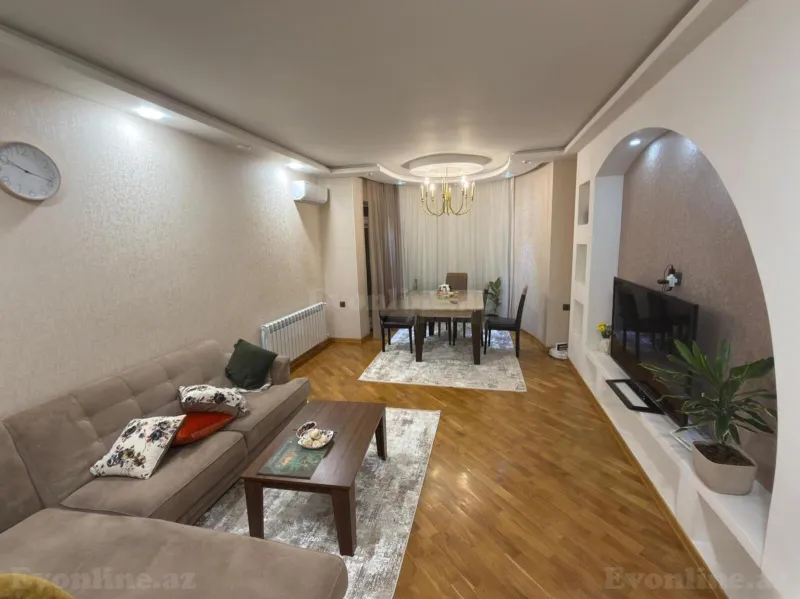 Kirayə verilir 3 otaqlı Mənzil Yeni tikili 100 m² 8 Noyabr m. - şəkil 2