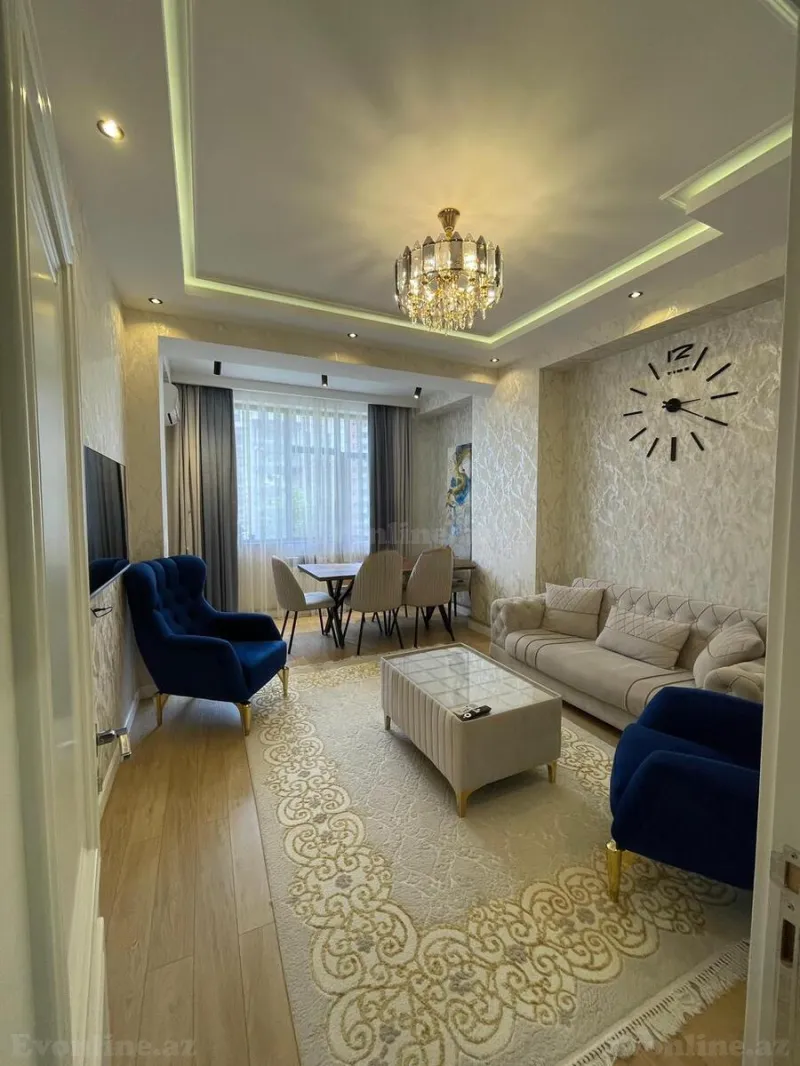2 otaqlı Mənzil 70 m² Gənclik m. Kirayə verilir
