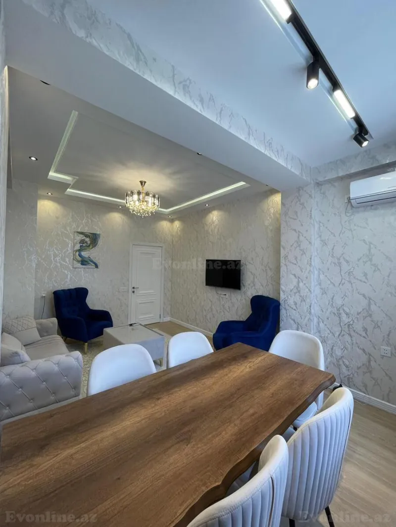 Kirayə verilir 2 otaqlı Mənzil Yeni tikili 70 m² Gənclik m. - şəkil 4