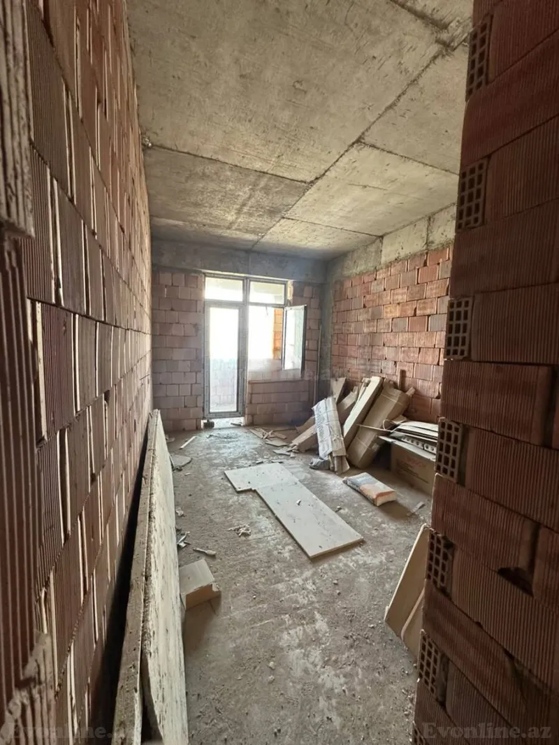 Satılır 1 otaqlı Mənzil Yeni tikili 61 m² İnşaatçılar m. - şəkil 3