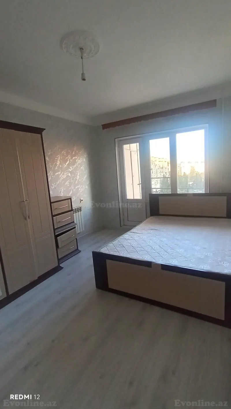 Kirayə verilir 2 otaqlı Mənzil Köhnə tikili 55 m² Əhmədli m. - şəkil 3