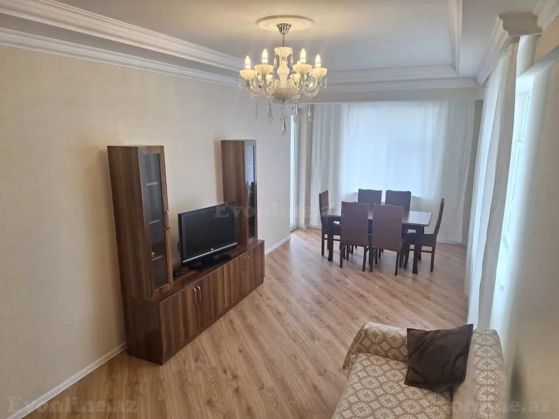 Kirayə verilir 2 otaqlı Mənzil Yeni tikili 95 m² Həzi Aslanov m. - şəkil 2