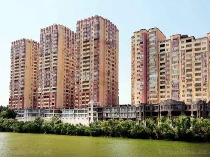 Satılır 2 otaqlı Mənzil Yeni tikili 90 m² İnşaatçılar m. - şəkil 4
