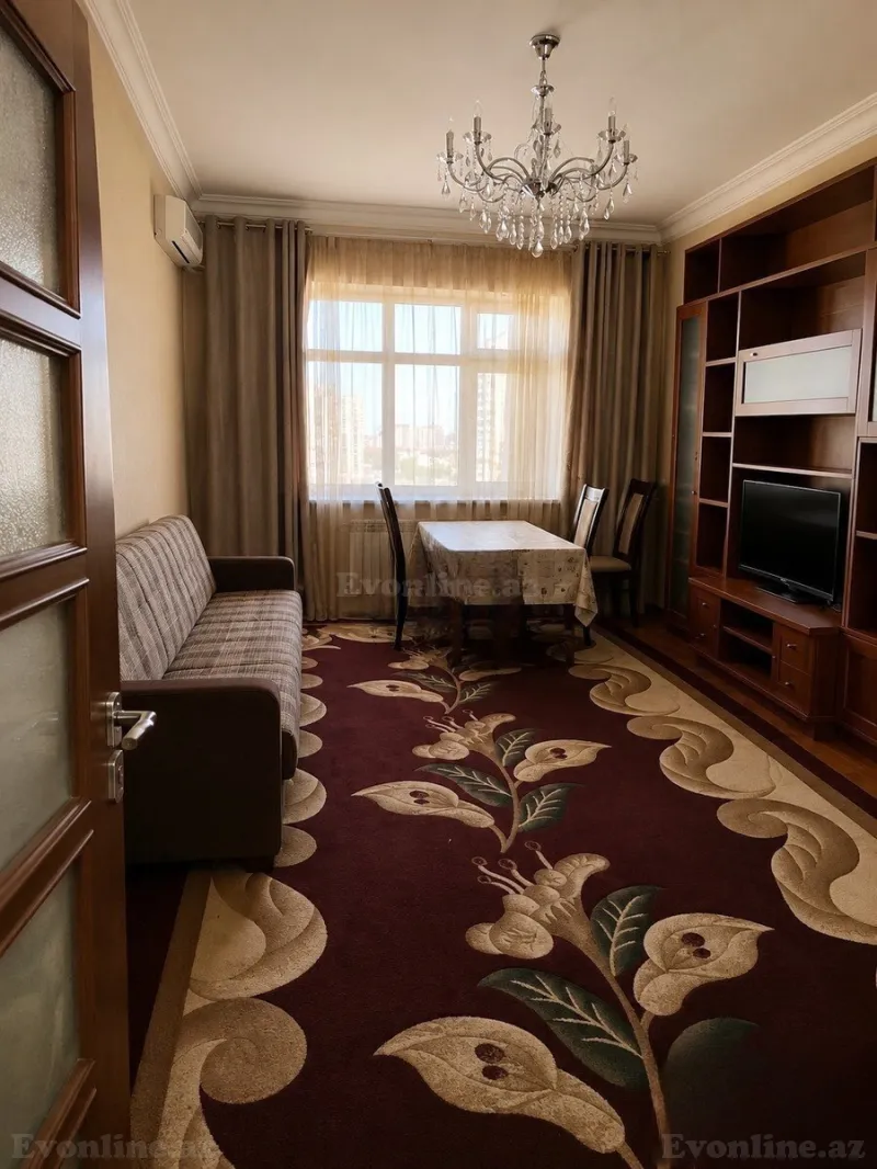 Satılır 2 otaqlı Mənzil Yeni tikili 90 m² İnşaatçılar m. - şəkil 6