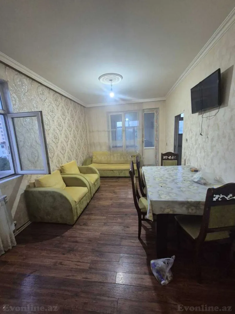 2 otaqlı Mənzil 45 m² Memar Əcəmi m. Kirayə verilir
