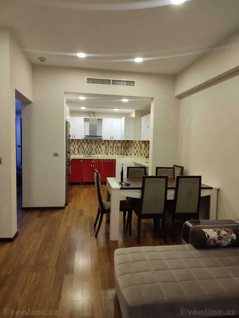 Kirayə verilir 2 otaqlı Mənzil Yeni tikili 90 m² Nəsimi r. - şəkil 5