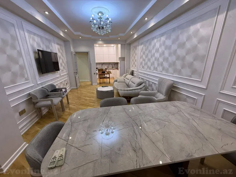 Kirayə verilir 3 otaqlı Mənzil Yeni tikili 100 m² 20 Yanvar m. - şəkil 3