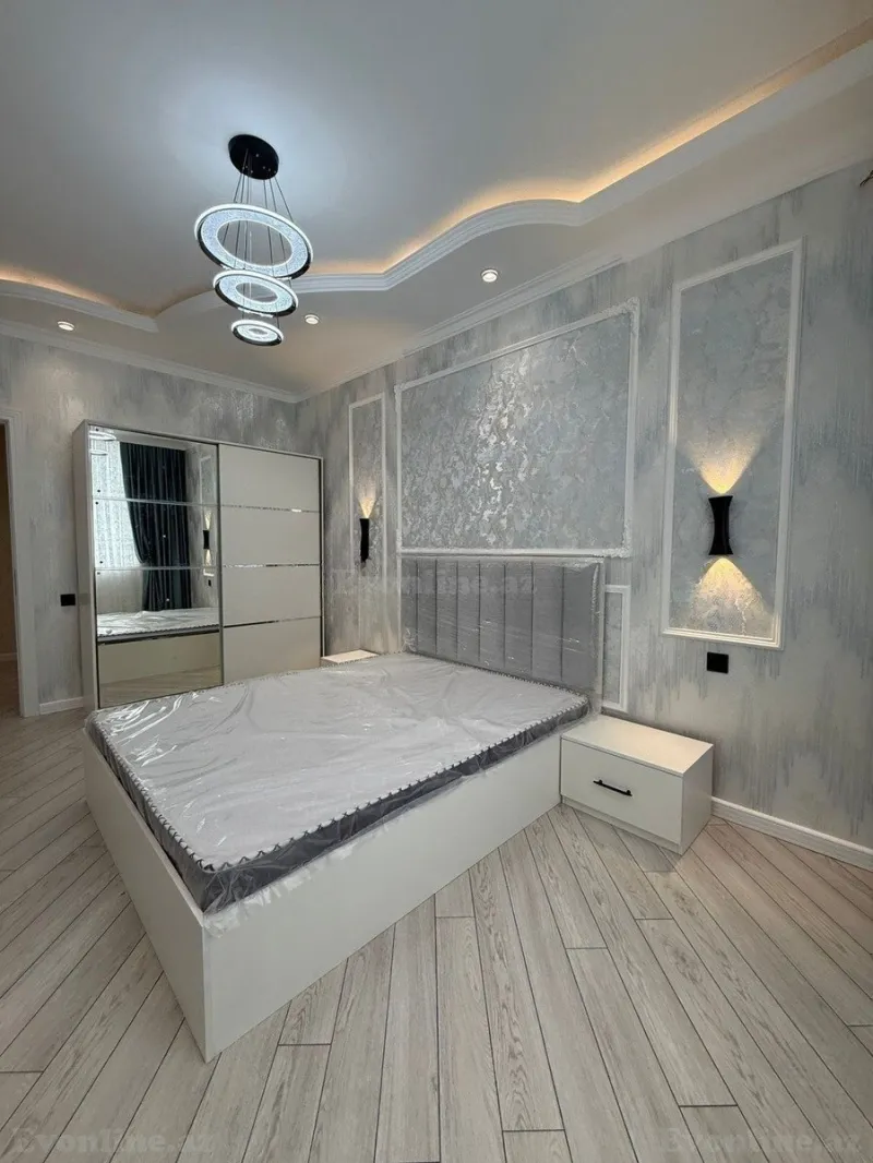 Satılır 3 otaqlı Mənzil Yeni tikili 90 m² İnşaatçılar m. - şəkil 4
