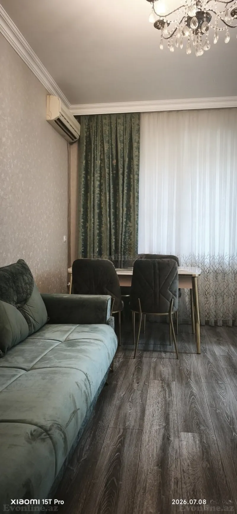 2 otaqlı Mənzil 60 m² Memar Əcəmi m. Kirayə verilir