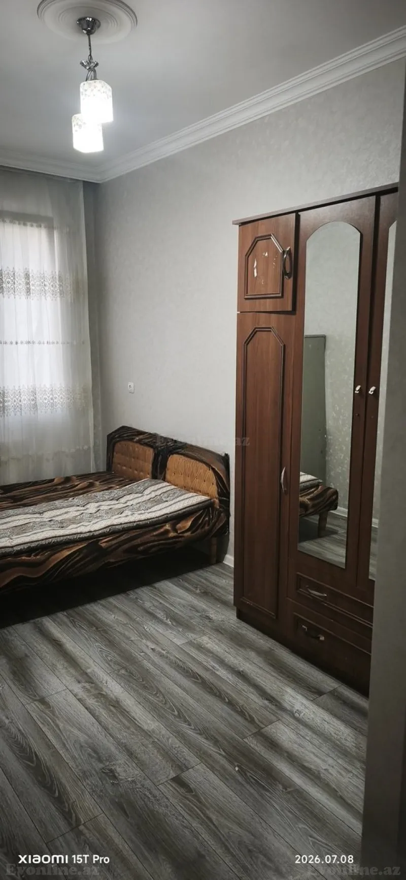 Kirayə verilir 2 otaqlı Mənzil Köhnə tikili 60 m² Memar Əcəmi m. - şəkil 2
