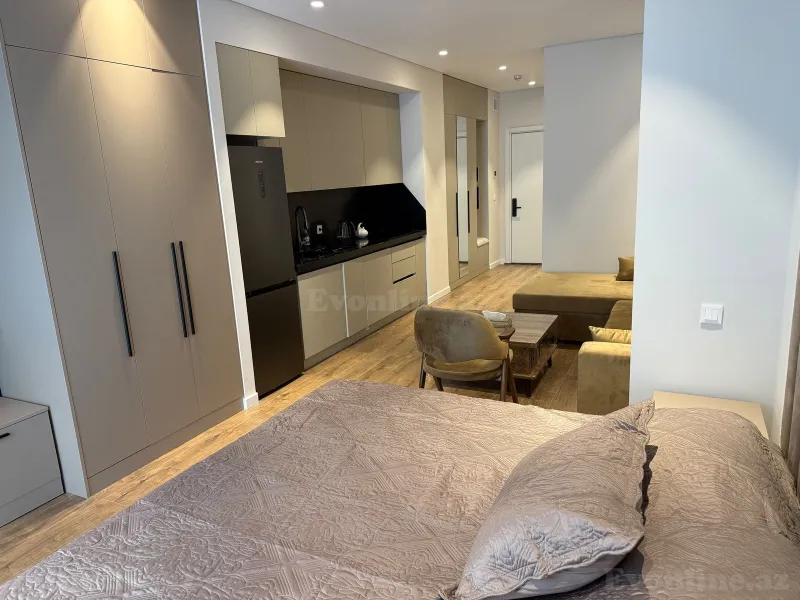Kirayə verilir 1 otaqlı Mənzil Yeni tikili 45 m² Nardaran - şəkil 9
