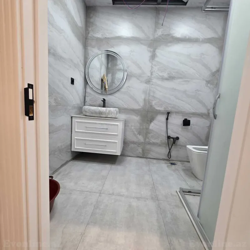 Kirayə verilir 3 otaqlı Mənzil Yeni tikili 120 m² Nərimanov r. - şəkil 15