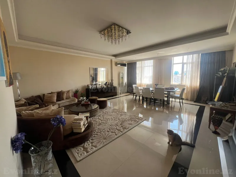 Satılır 4 otaqlı Mənzil Yeni tikili 180 m² Xətai r. - şəkil 3
